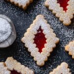 Homemade Linzer Cookies with Raspberry Preserves Recipe