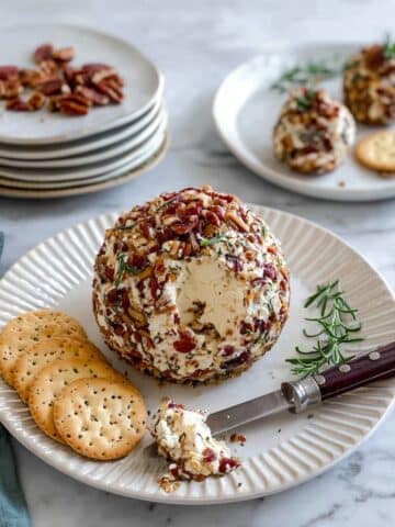 Cranberry Pecan Goat Cheese Ball Recipe