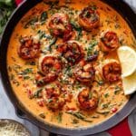 Creamy Garlic-Paprika Shrimp Skillet Recipe