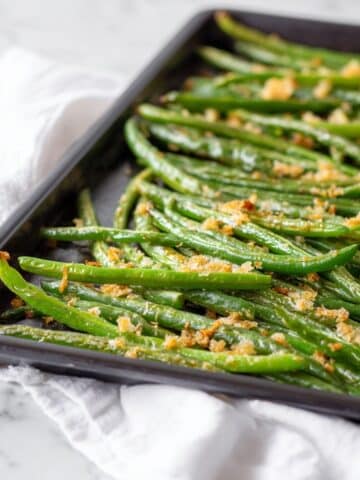 Roasted Parmesan Green Beans Recipe