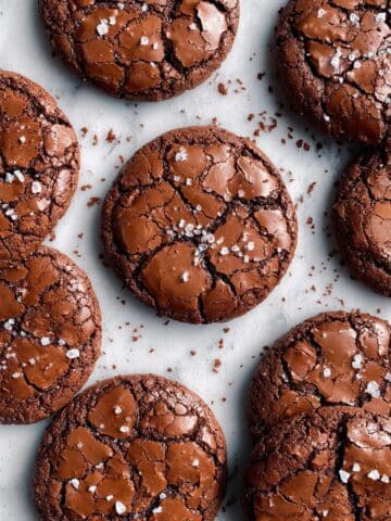 Best Ever Fudgy Salted Brownie Cookies Recipe