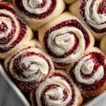 Red Velvet Cinnamon Rolls | The Perfect Christmas Morning Treat Recipe