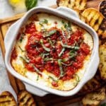 Baked Goat Cheese Bruschetta Dip Recipe