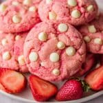 Strawberry White Chocolate Cookies Recipe
