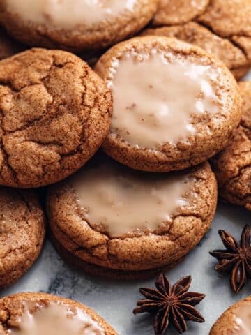 Soft Pumpkin Molasses Cookies with Maple Icing Recipe