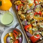 Herby Lemon Chicken and Vegetable Sheet Pan Recipe