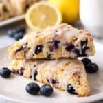 Amazing Lemon Blueberry Scones Recipe