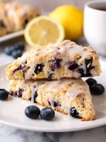 Amazing Lemon Blueberry Scones Recipe