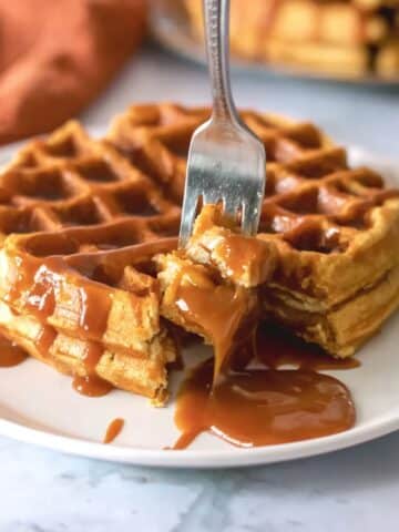 Fluffy Pumpkin Waffles Recipe