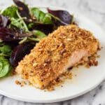 Coconut Macadamia Crusted Salmon Recipe