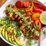 Chili Lime Chicken Bowls Recipe