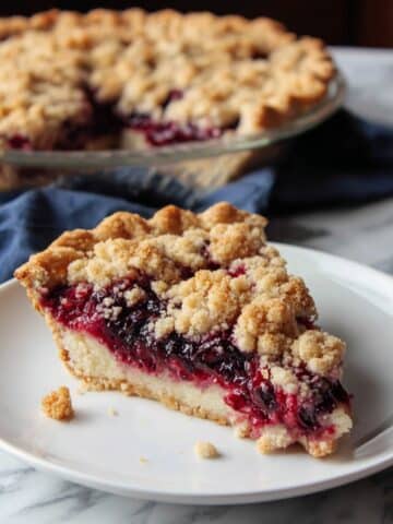 Cranberry Crumb Pie Recipe