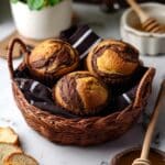 Banana Nutella Swirl Muffins Recipe
