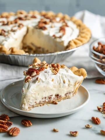Maple Pecan Cream Pie Recipe