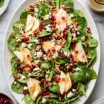 Asian Pear Salad with Walnuts and Maple Mustard Dressing Recipe