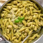 Creamy Chicken Pesto Pasta Recipe