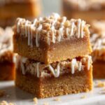 Banana Coffee Cake with Cinnamon Crumble and Salted Caramel Glaze Recipe