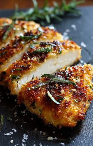 Copycat Longhorn Parmesan Crusted Chicken Recipe