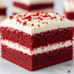 Red Velvet Brownies with Cream Cheese Frosting Recipe
