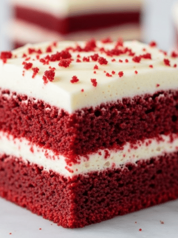 Red Velvet Brownies with Cream Cheese Frosting Recipe