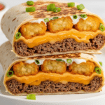 Cheesy Potato Burritos Recipe
