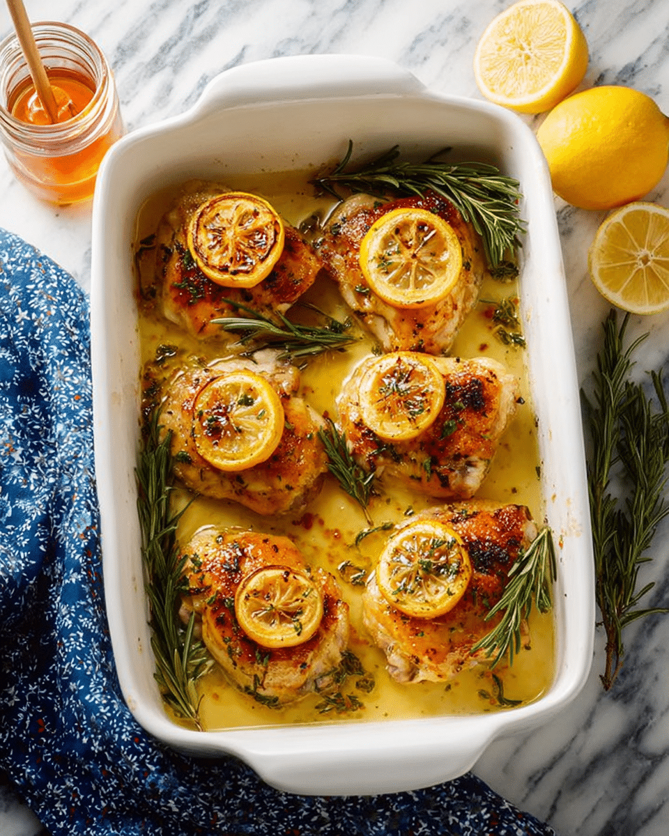 Easy Baked Lemon Chicken Recipe