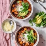 Black Bean Sweet Potato Chili Recipe