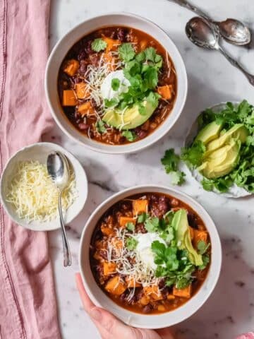 Black Bean Sweet Potato Chili Recipe