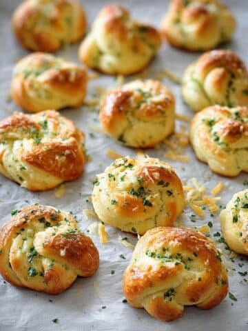 Garlic Parmesan Dinner Rolls Recipe