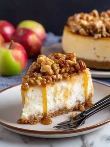 Apple Crisp Cheesecake Recipe
