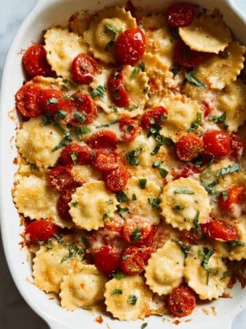 Baked Boursin Cheese Pasta with Creamy Tomatoes Recipe
