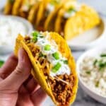 Cheesy Baked Chicken Tacos Recipe