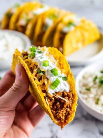Cheesy Baked Chicken Tacos Recipe