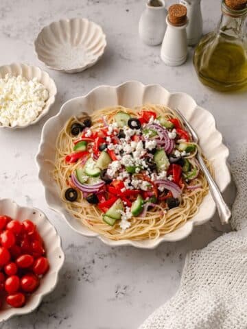 Angel Hair Pasta Salad Recipe