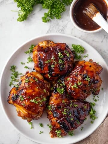 BBQ Baked Chicken Thighs Recipe