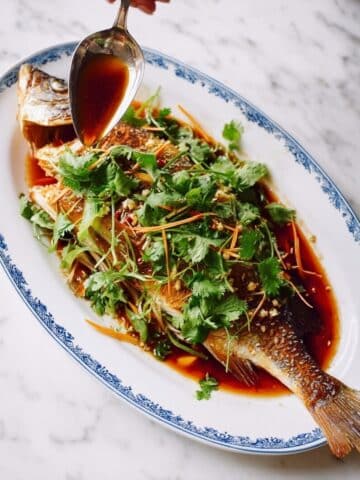 Chinese Steamed Whole Fish Recipe