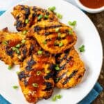 Buffalo Honey Grilled Chicken Thighs Recipe