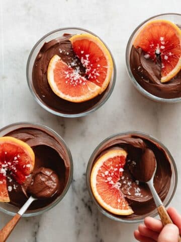 Blood Orange Chocolate Pudding Recipe