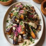 Roasted Eggplant with Miso Tahini Recipe