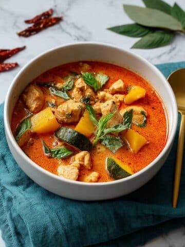 Authentic Thai Red Curry with Chicken Recipe