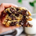 Bakery Style Chocolate Chip Cookies Recipe