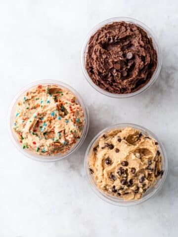 Protein Cookie Dough (3 Flavors) Recipe