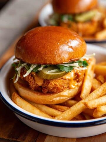 Crispy Prawn Burgers with Bang Bang Sauce Recipe