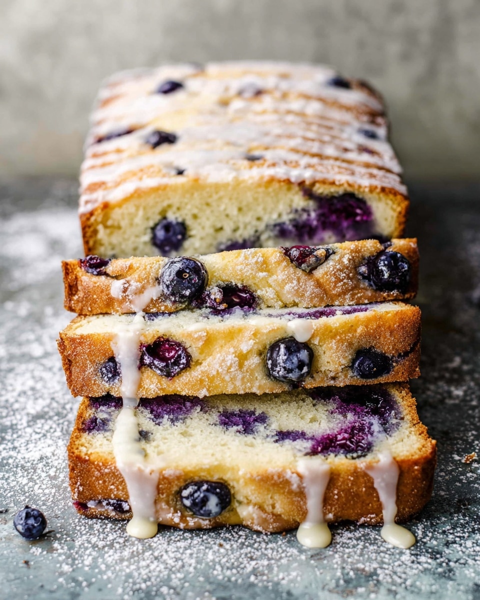Lemon Blueberry Bread: Bright, Juicy, & Delightful