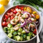 Shrimp Avocado Cucumber Salad Recipe