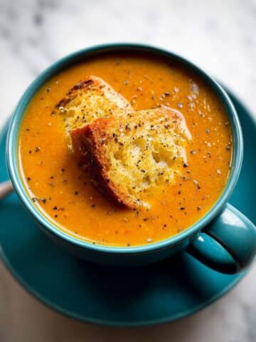 Carrot-Ginger Soup with Curry and Coconut Milk Recipe