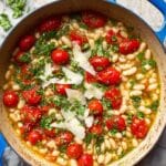 Garlic Parmesan White Beans Recipe