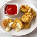 Air Fryer Baby Bel Cheese Bites Recipe
