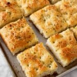 Garlic Parmesan Focaccia Bread Recipe