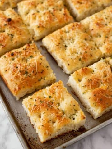 Garlic Parmesan Focaccia Bread Recipe
